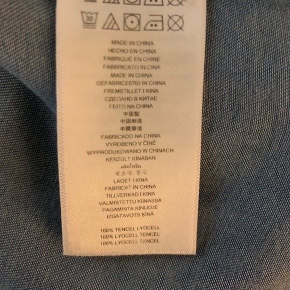 Michael Kors Chambray Shirt Dress - Picture 4 of 4